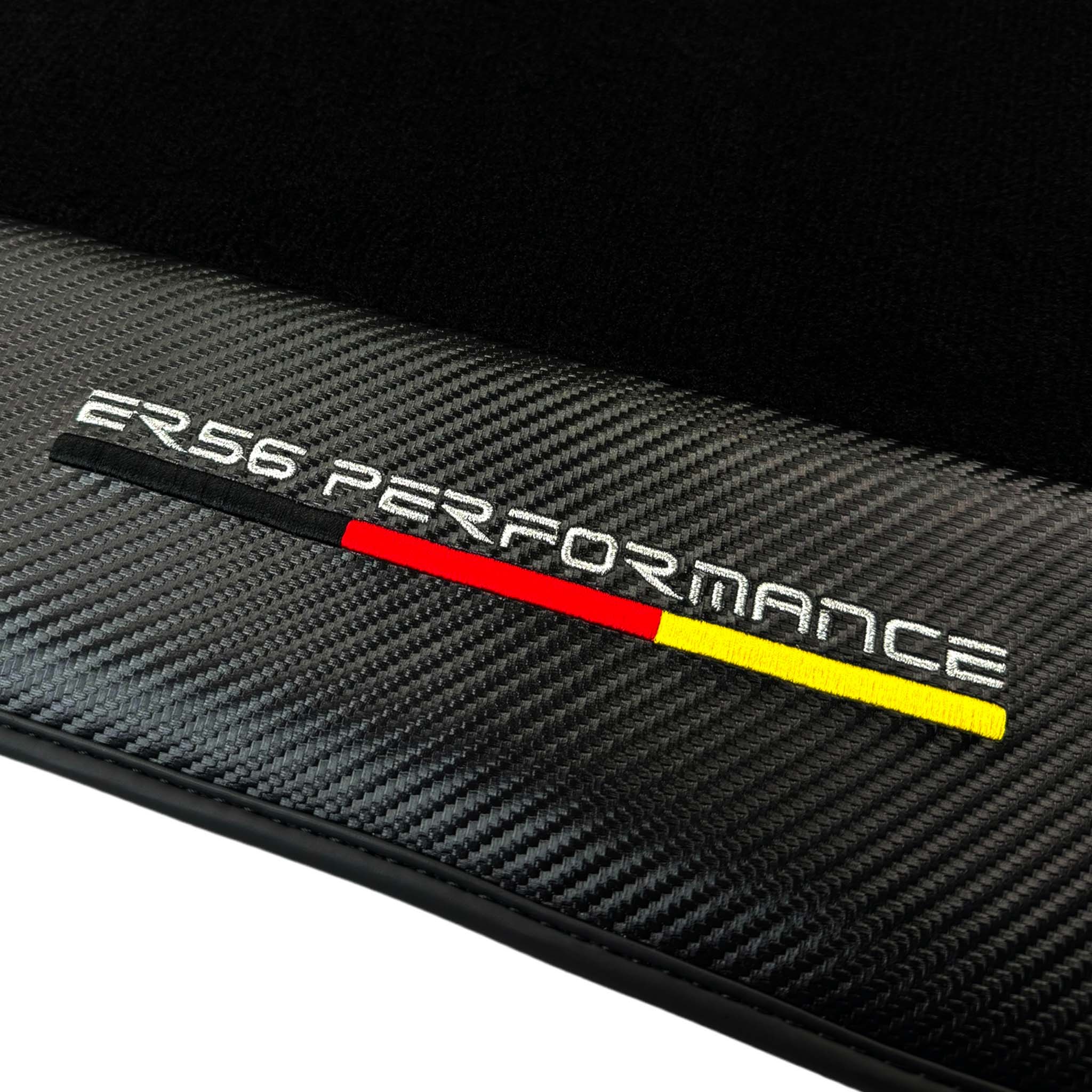 Black Floor Mats for Audi A6 - C6 Sedan Facelift (2008-2011) | ER56 Performance
