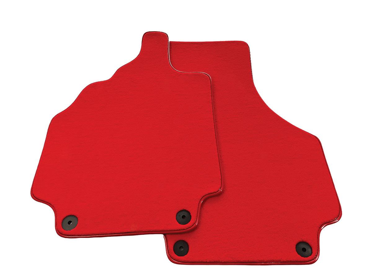 Customizable Red Floor Mats for Audi R8 2007-2015