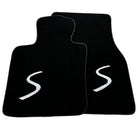 Black Floor Mats for Mini Cooper / One R53 (2001-2007) Cooper S