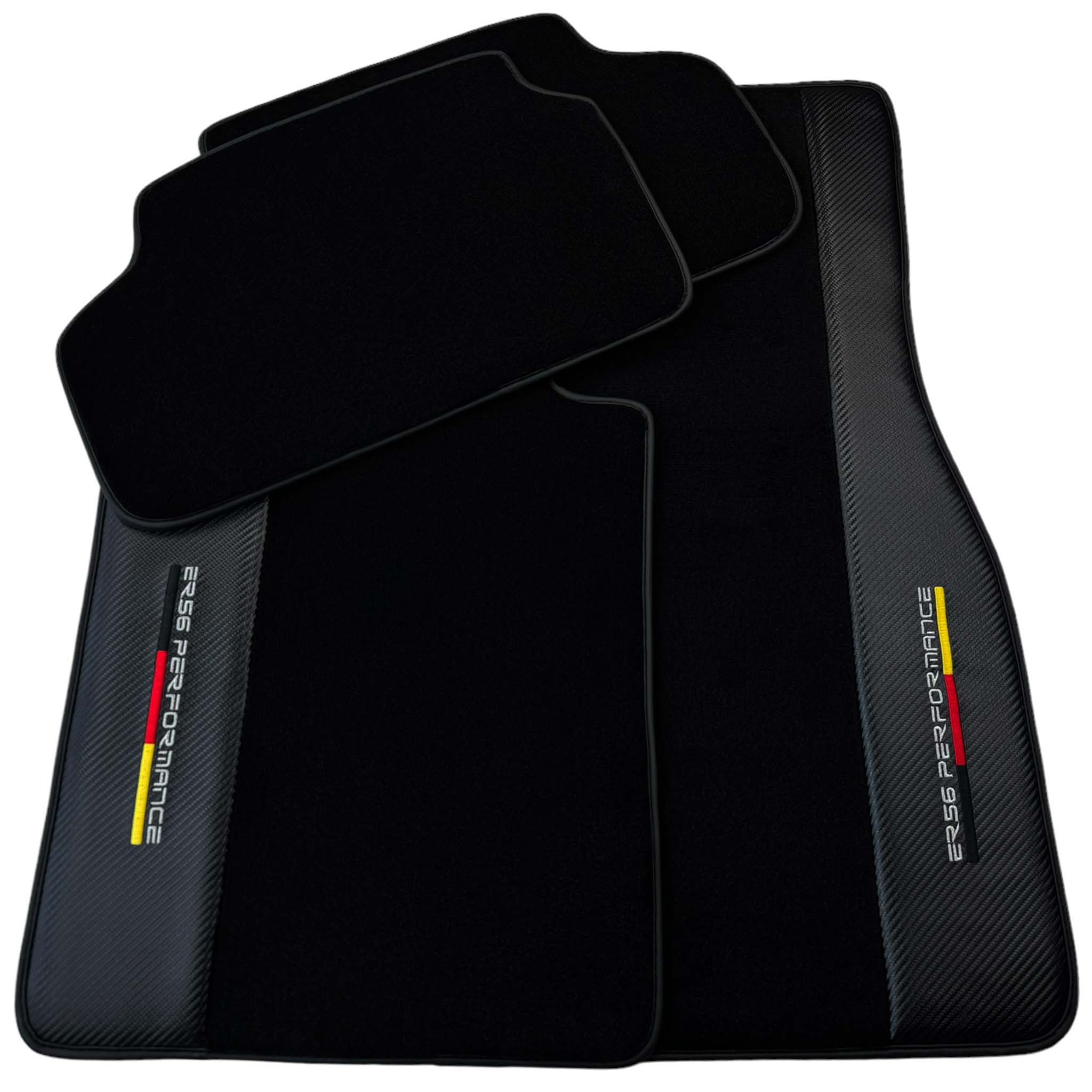 Black Floor Mats For BMW 2 Series F44 Gran Coupe | ER56 Performance | Carbon Edition