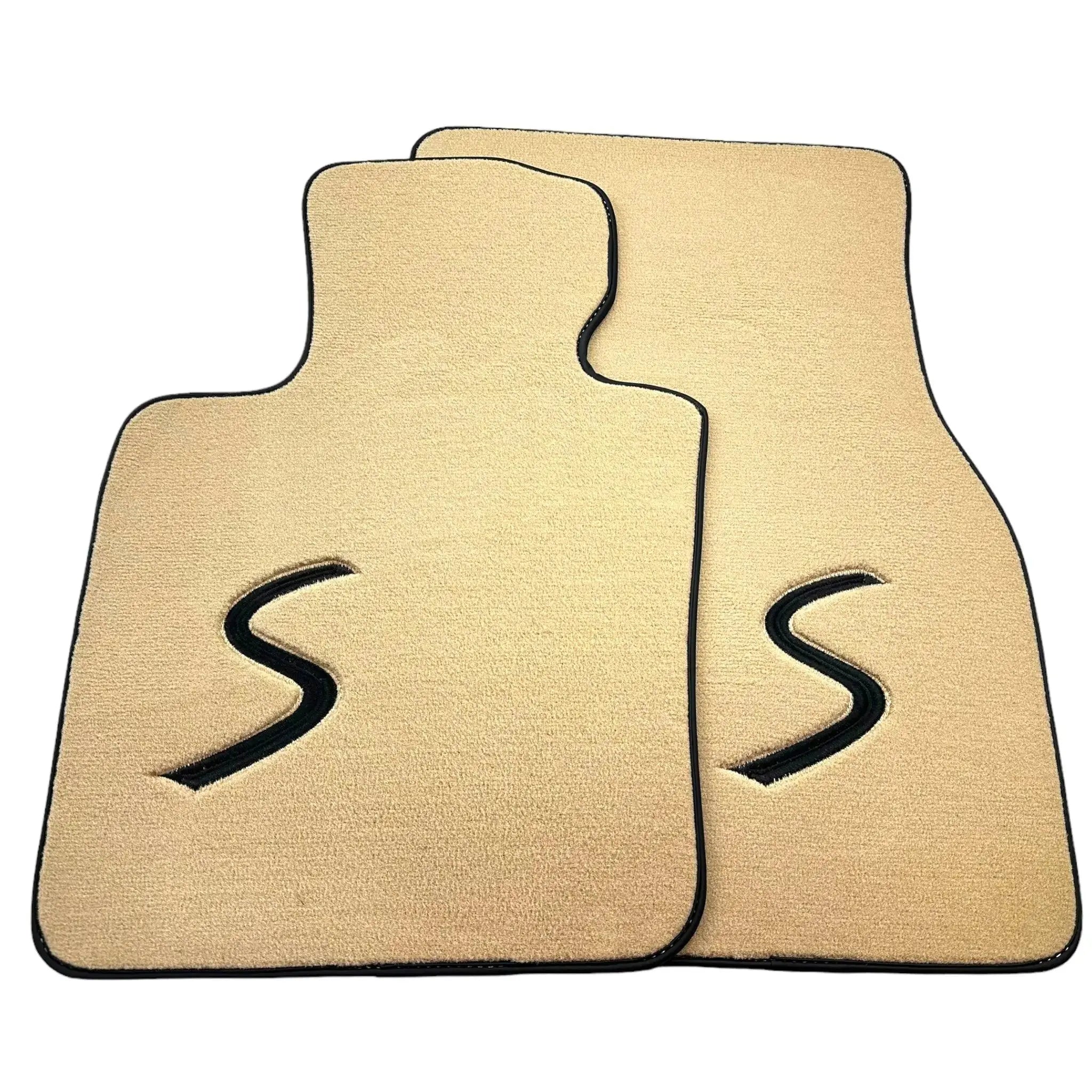 Beige Floor Mats for Mini Countryman R60 (2010-2017)