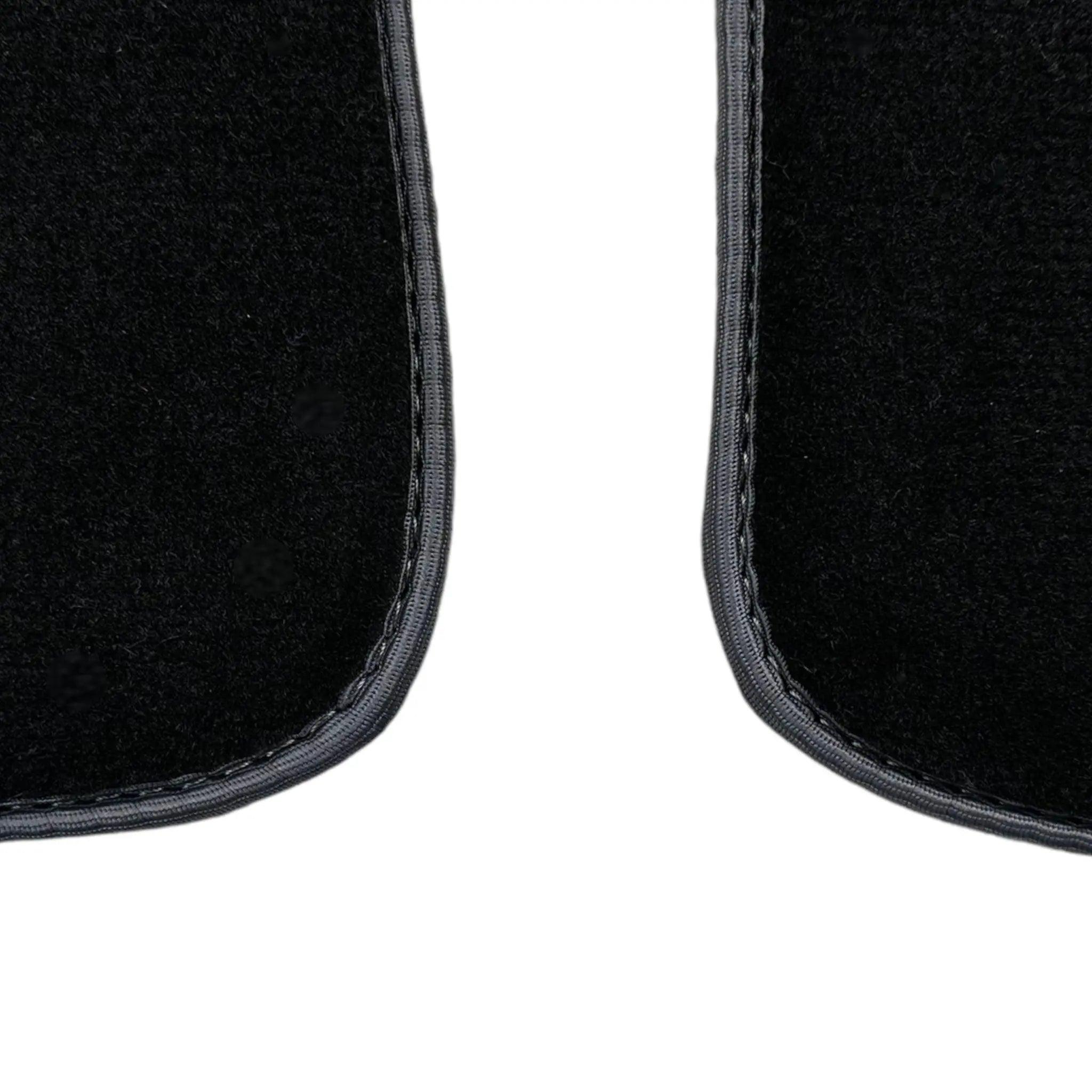 Black Floor Mats for Mini Clubman F54 (2019-2023) | Gray Trim - AutoWin