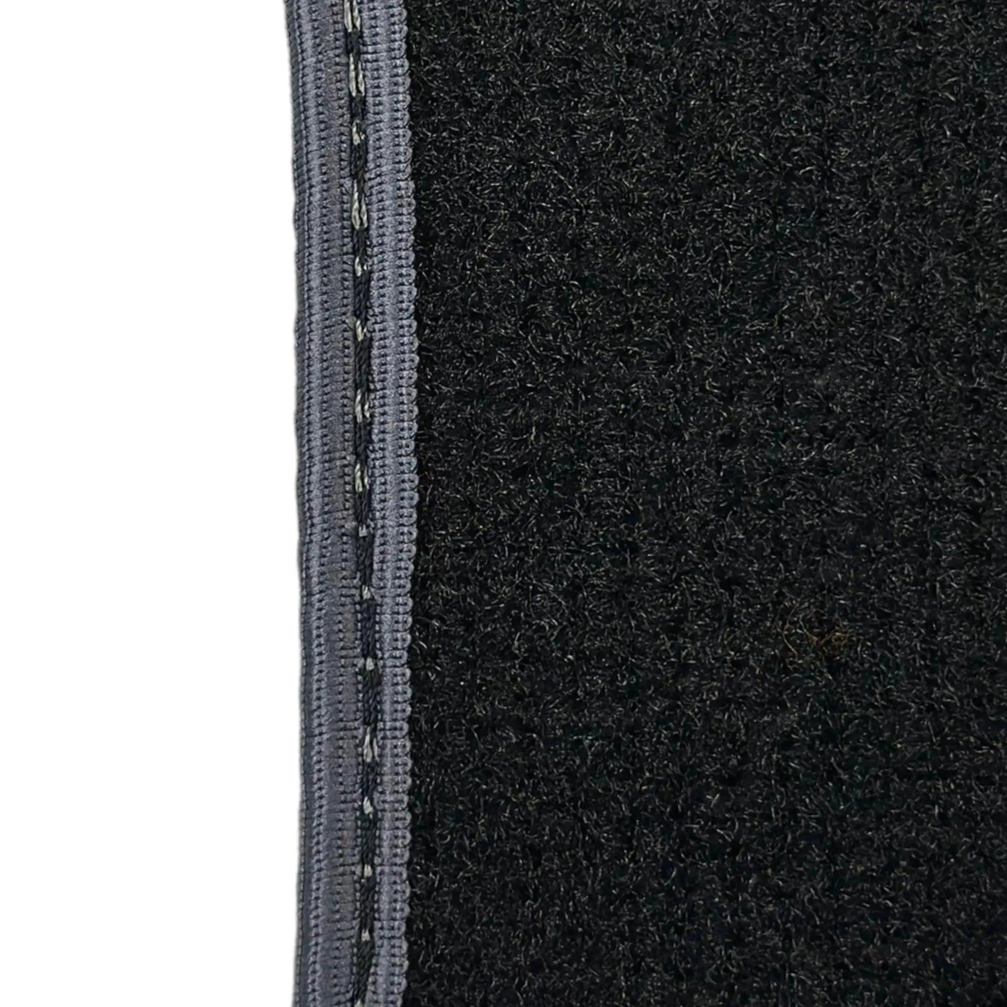 Black Floor Mats for Mini Clubman F54 (2019-2023) | Gray Trim - AutoWin