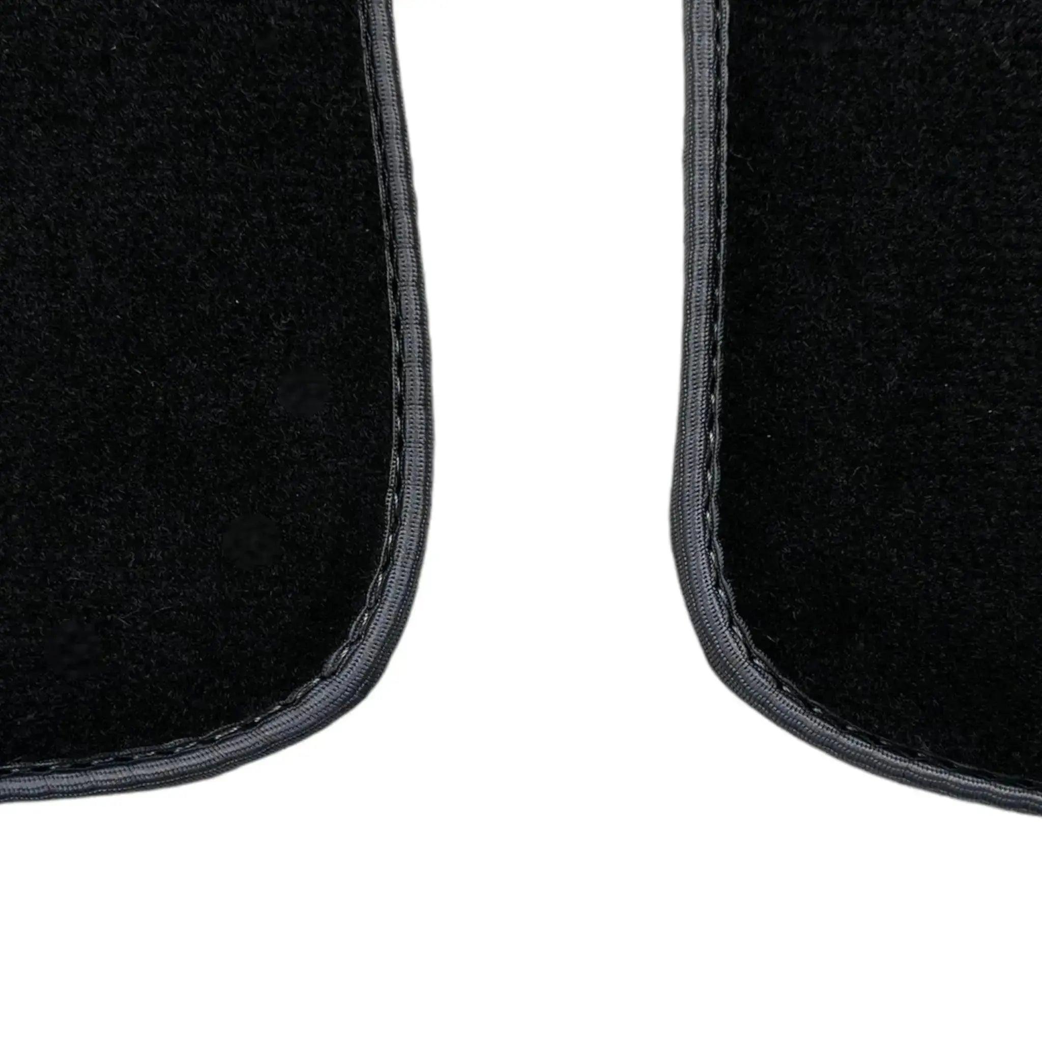 Black Floor Mats for Mini Clubman R55 (2007-2015) | Gray Trim - AutoWin