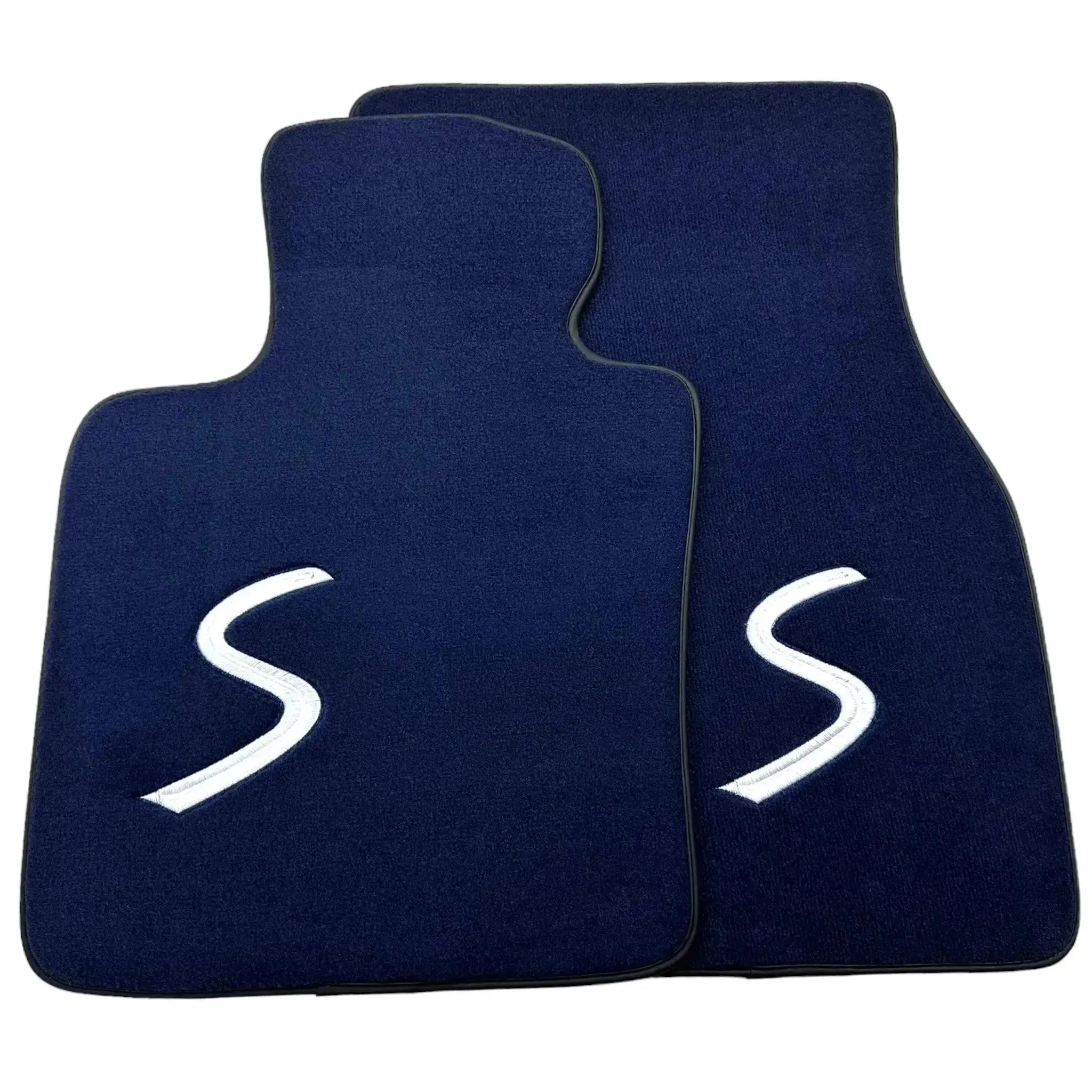 Dark Blue Floor Mats for Mini Countryman F60 Hybrid (2020-2023)