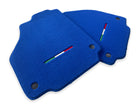 Floor Mats For Ferrari 458 Spider 2012-2015 Blue Autowin Brand Italian Edition - AutoWin