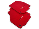 Floor Mats For Ferrari 458 Spider 2012-2015 Red Autowin Brand Italian Edition - AutoWin