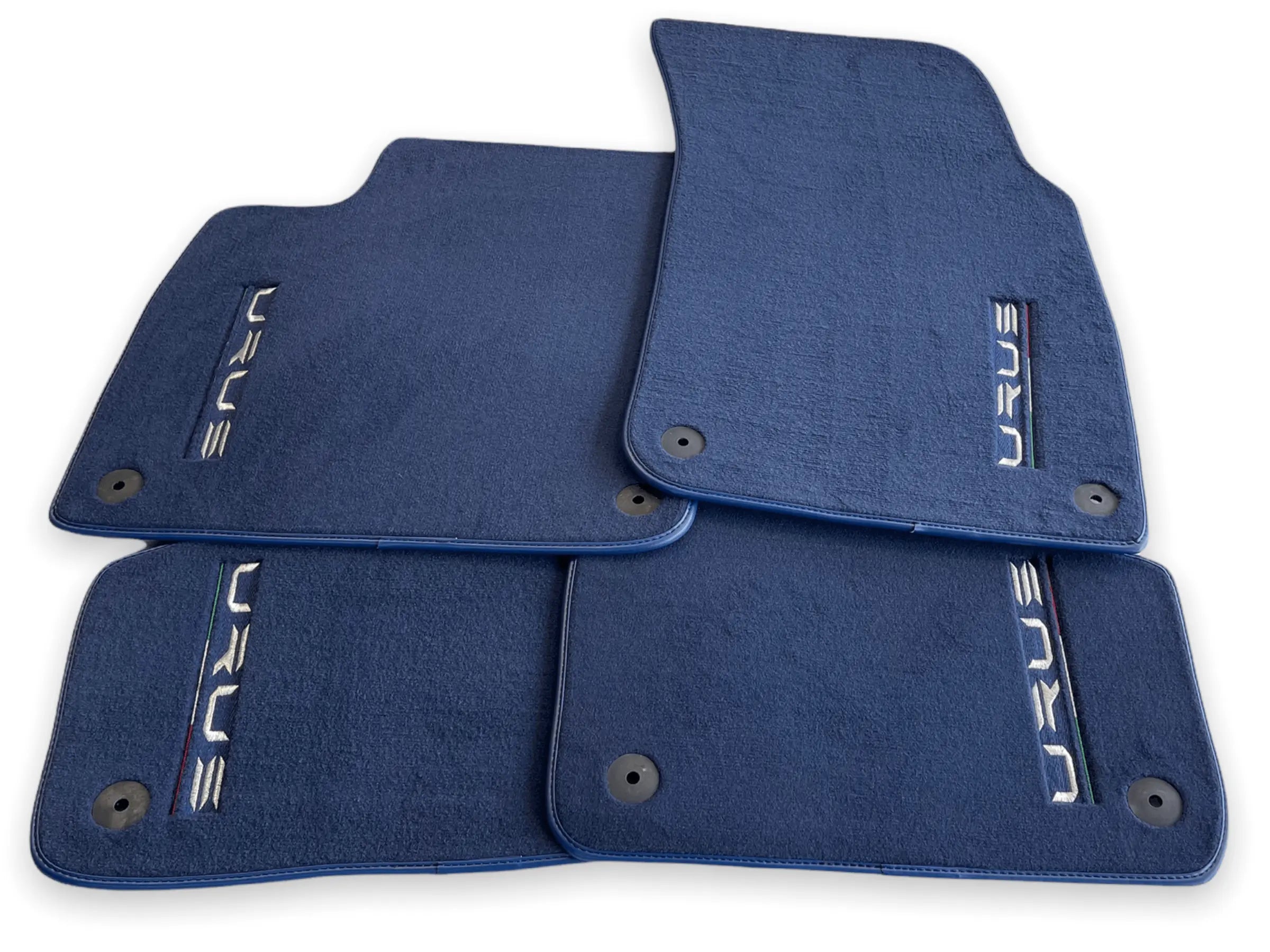 Floor Mats For Lamborghini Urus Dark Blue Tailored Carpets - AutoWin