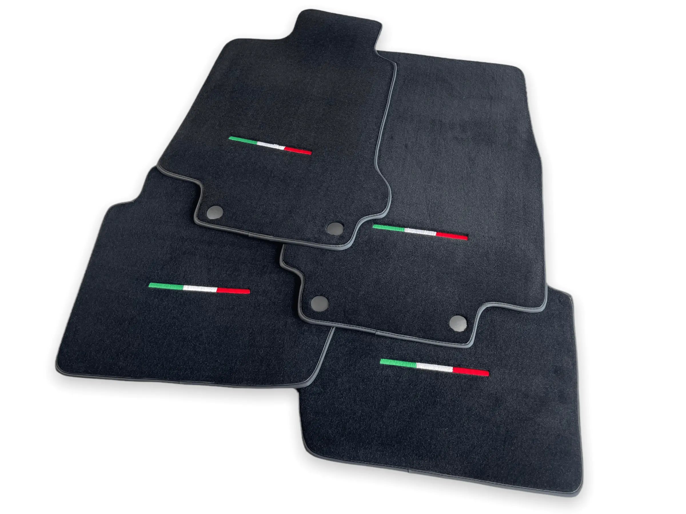 Floor Mats For Maserati GranTurismo Black IT Edition - AutoWin