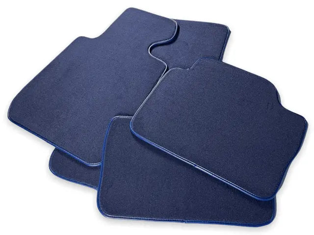 Floor Mats For Rolls Royce Cullinan Rr31 2018-2023 Dark Blue - AutoWin