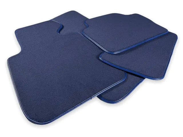 Floor Mats For Rolls Royce Cullinan Rr31 2018-2023 Dark Blue - AutoWin