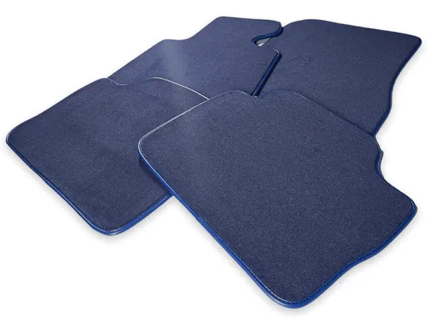 Floor Mats For Rolls Royce Cullinan Rr31 2018-2023 Dark Blue - AutoWin