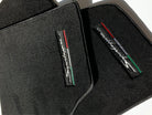 Floor Mats for Lamborghini Gallardo Superleggera with Italian Flag - AutoWin