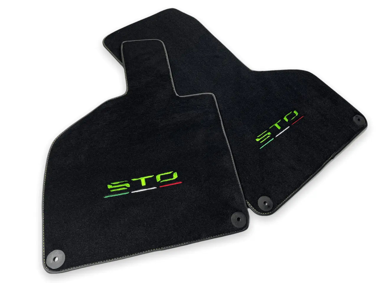 Floor Mats for Lamborghini Huracan With STO Logo - AutoWin