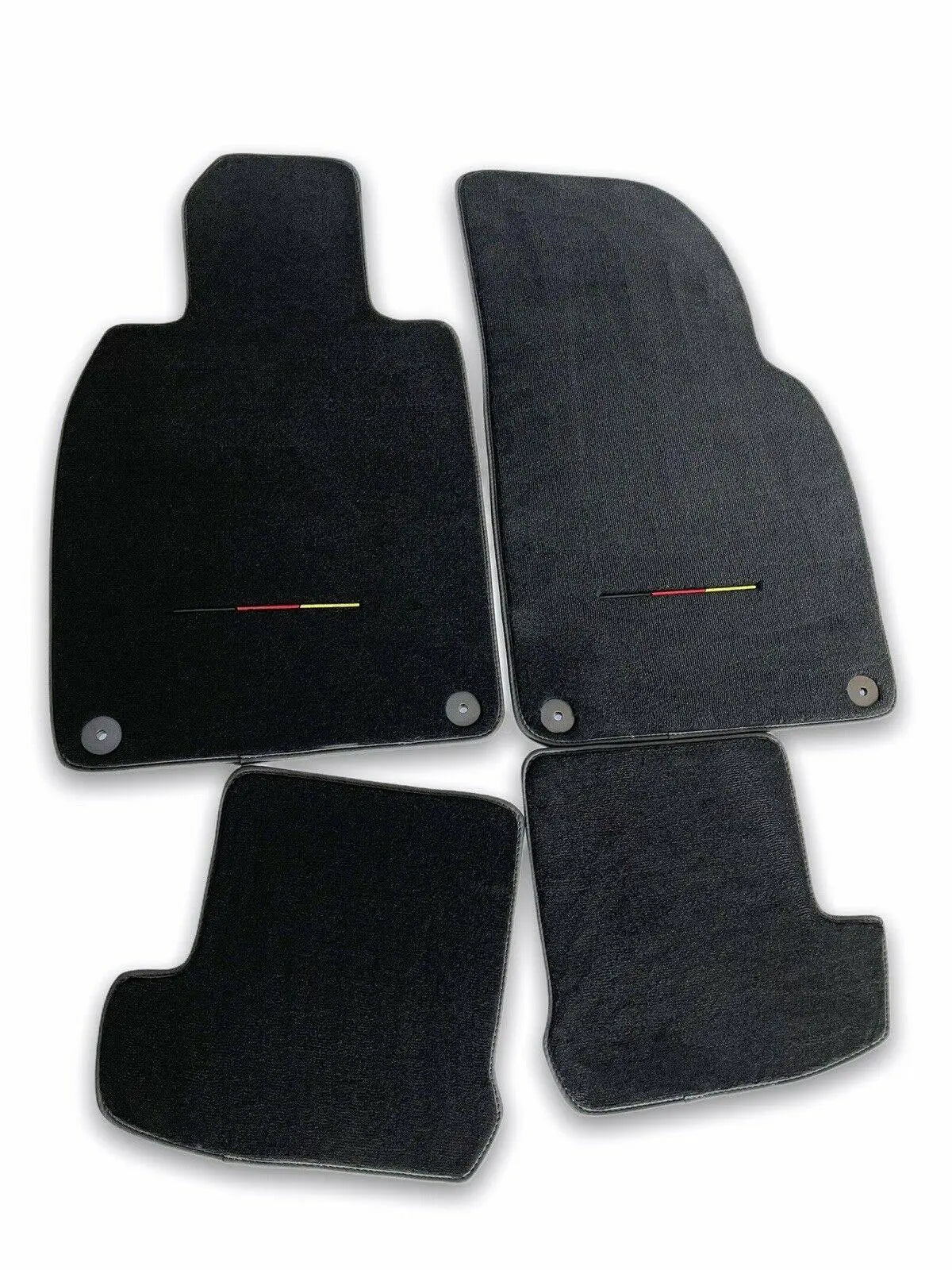 Floor Mats for Porsche Cayenne 2018-2023 9Y0 Carpet Germany Flag AutoWin - AutoWin