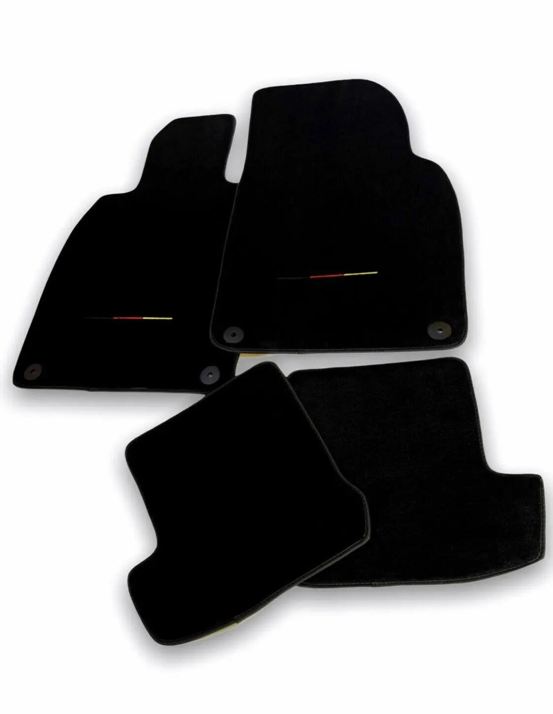 Floor Mats for Porsche Panamera 2009-2016 970 Exclusive Germany Flag AutoWin - AutoWin