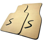 Beige Floor Mats for Mini Cooper / One R56 (2007-2014) - AutoWin