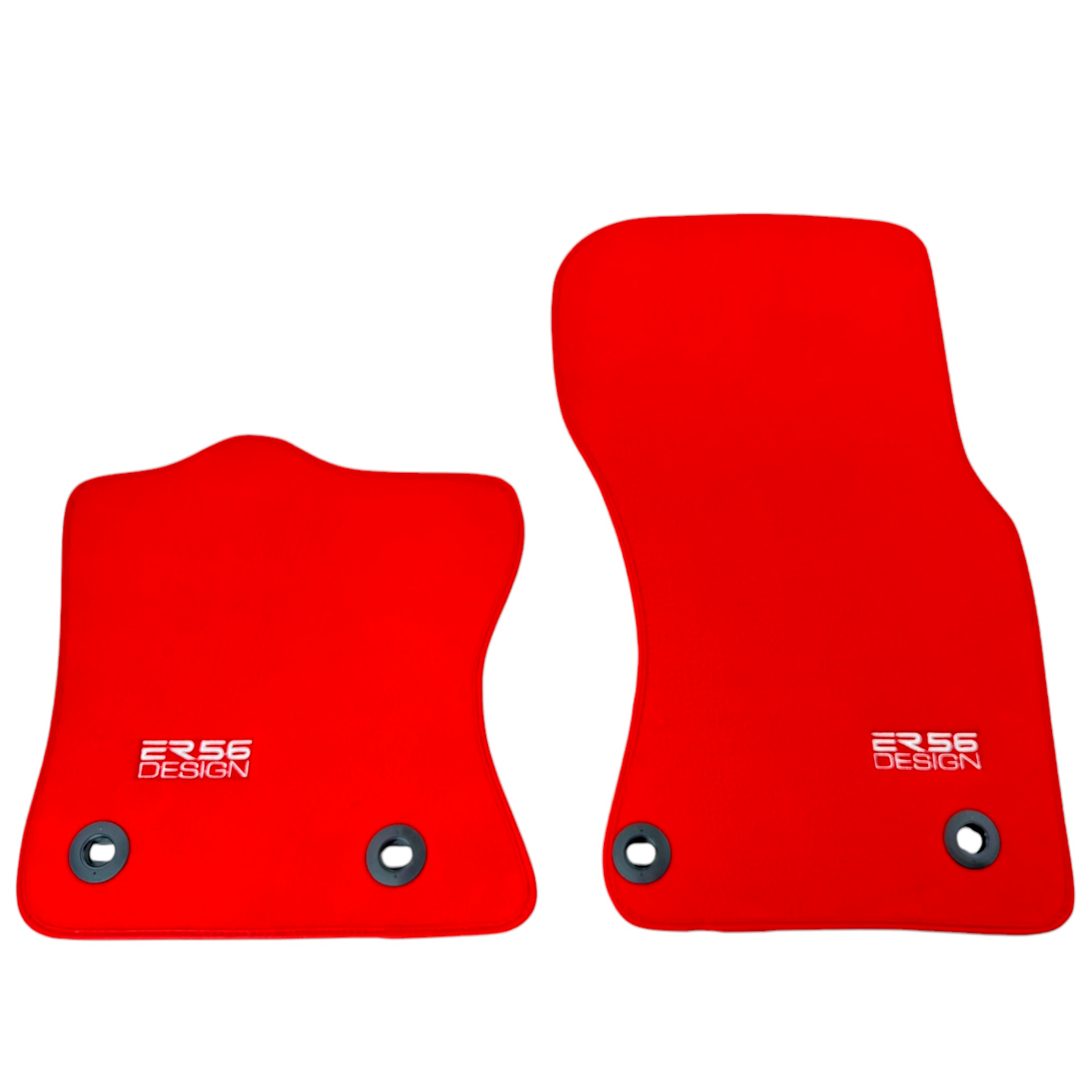 Red ER56 Design Floor Mats for Jaguar X-Type (2001-2009)