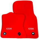 Red Floor Mats for Jaguar XE (2019-2024) ER56 Design - AutoWin