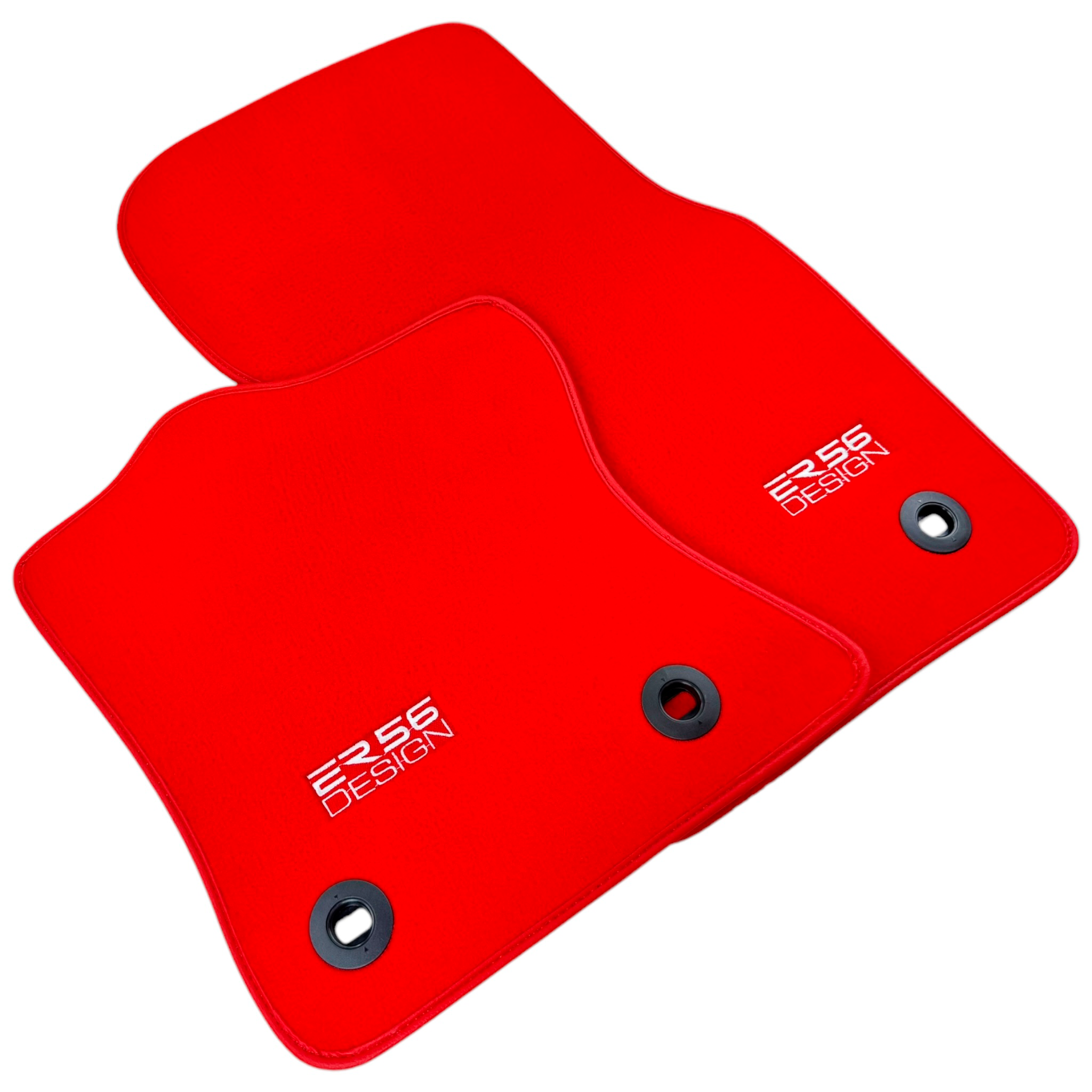 Red ER56 Design Floor Mats for Jaguar S-Type (2002-2008)