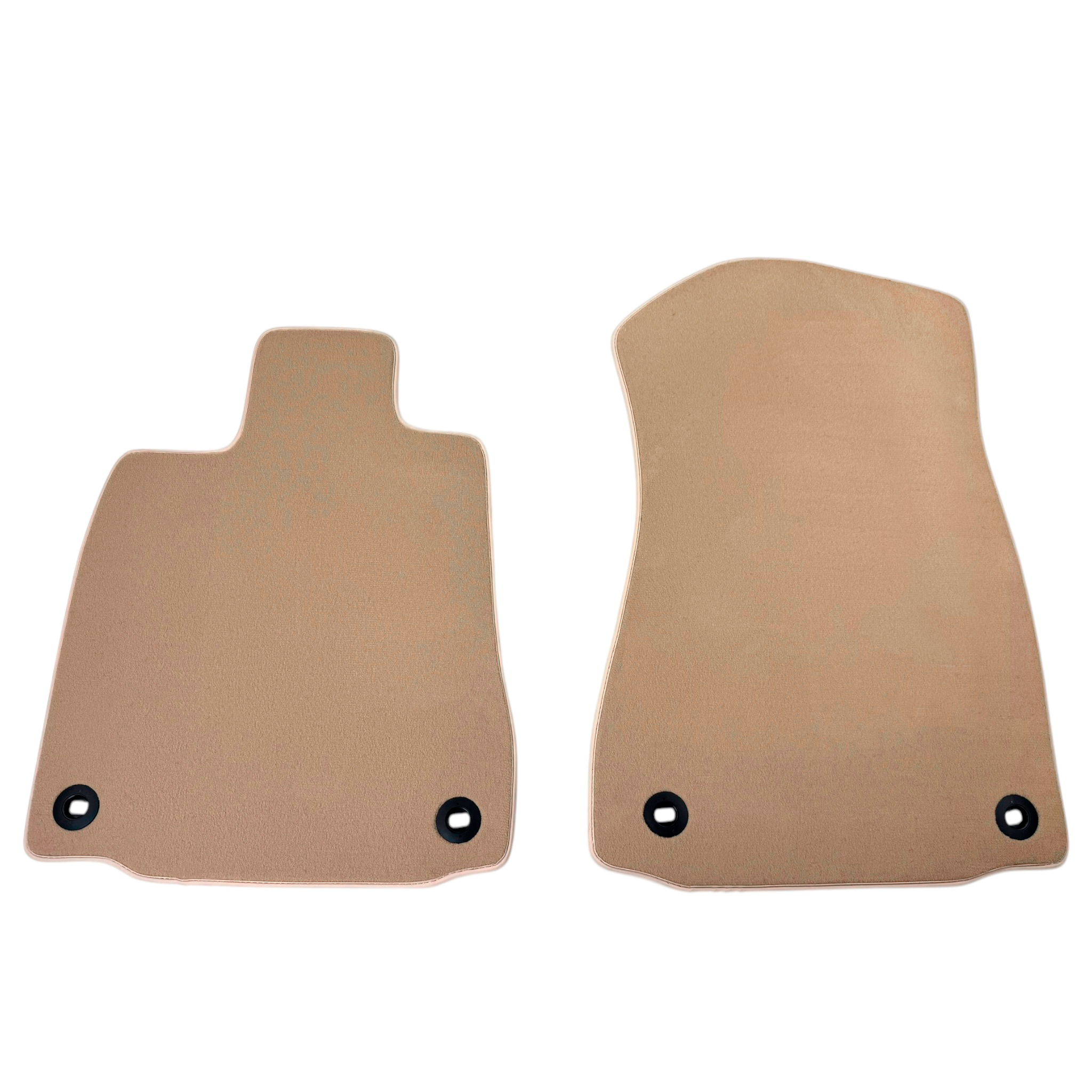 Beige Floor Mats for Lexus RC-F (2015-2024) by AutoWin