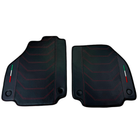 Leather Floor Mats For Ferrari 458 Italia 2009-2015 With Carbon Fiber