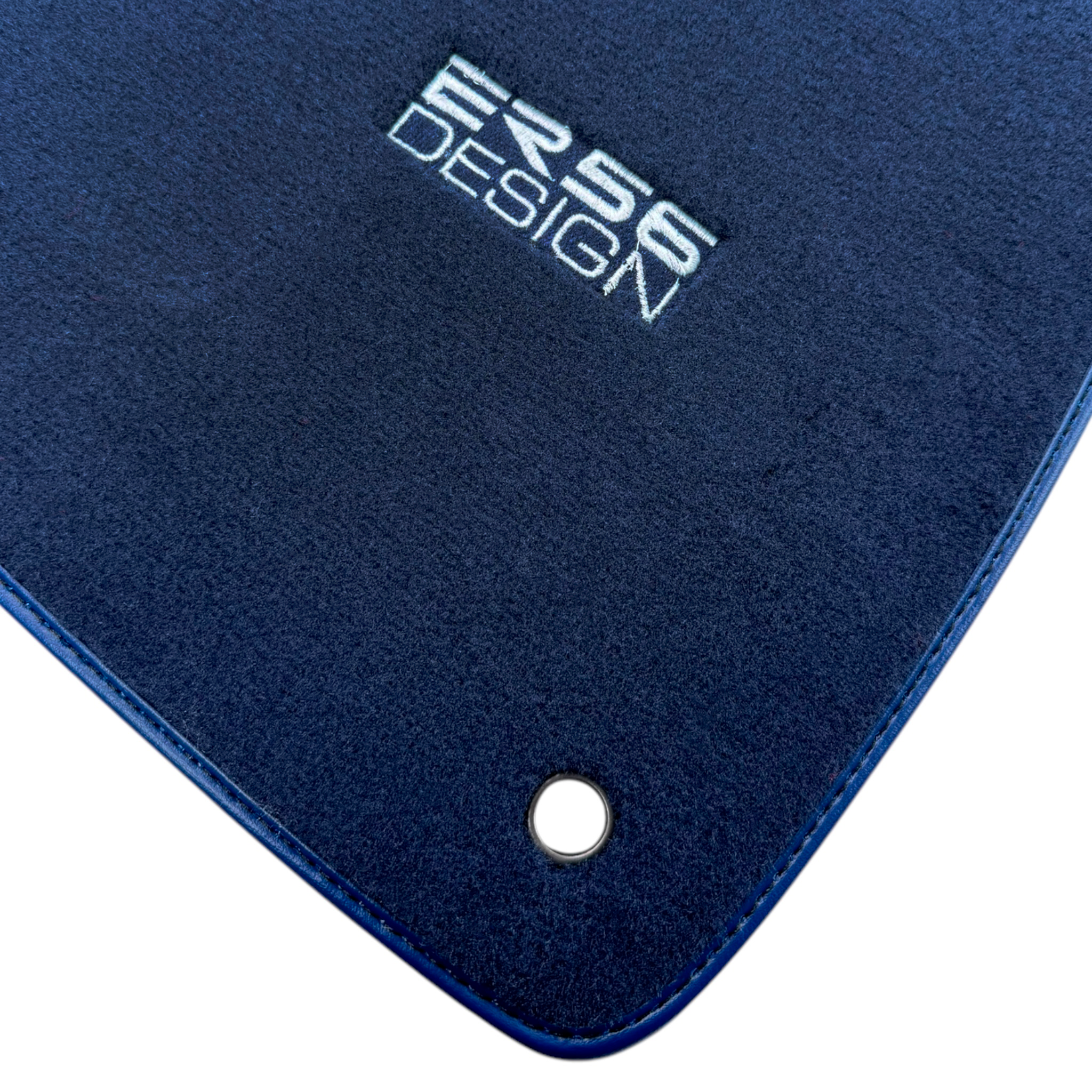 Dark Blue Floor Mats for Jeep Renegade Plug-in Hybrid (2020-2024) Co Drive Without Fixing System by ER56 Design