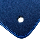 Dark Blue Floor Mats for Chevrolet Captiva C100 7-Seater (2006-2011) | AutoWin