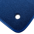 Dark Blue Floor Mats for Chevrolet Spark Hatchback (2010-2013) BiFuel by ER56 Design