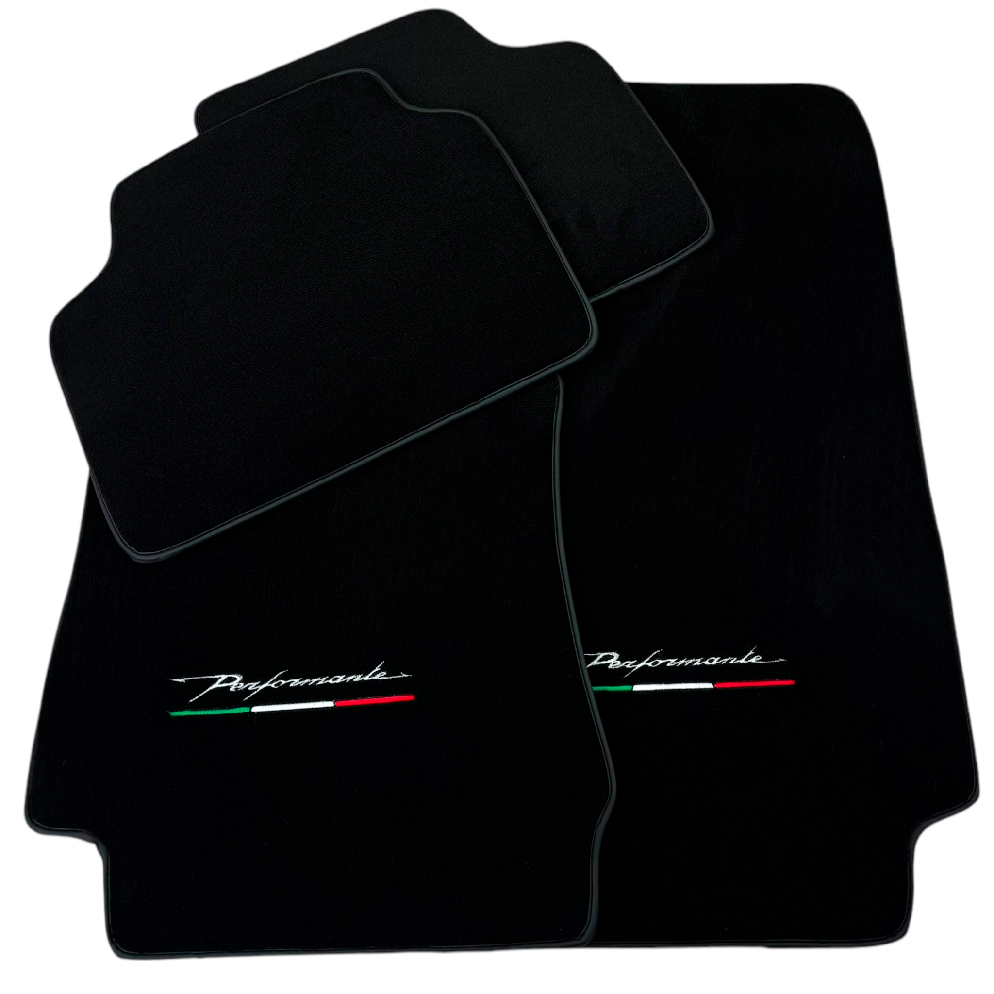 Customizable Black Floor Mats for Alfa Romeo 166 (2003-2007) - AutoWin