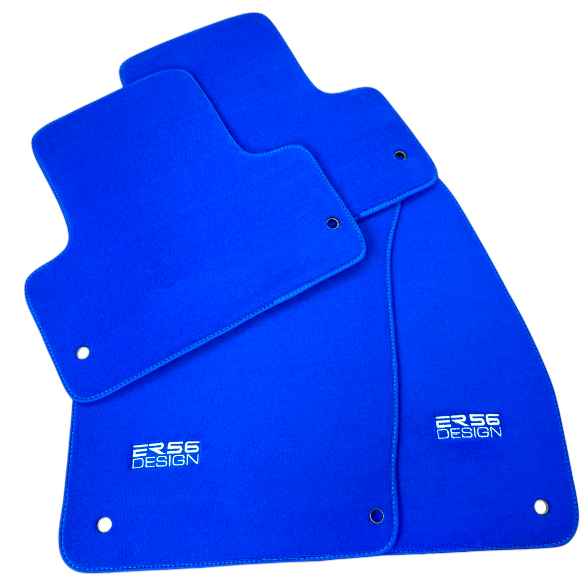 Blue Floor Mats for Range Rover Evoque (2011-2015) 3/5-Doors by ER56 Design