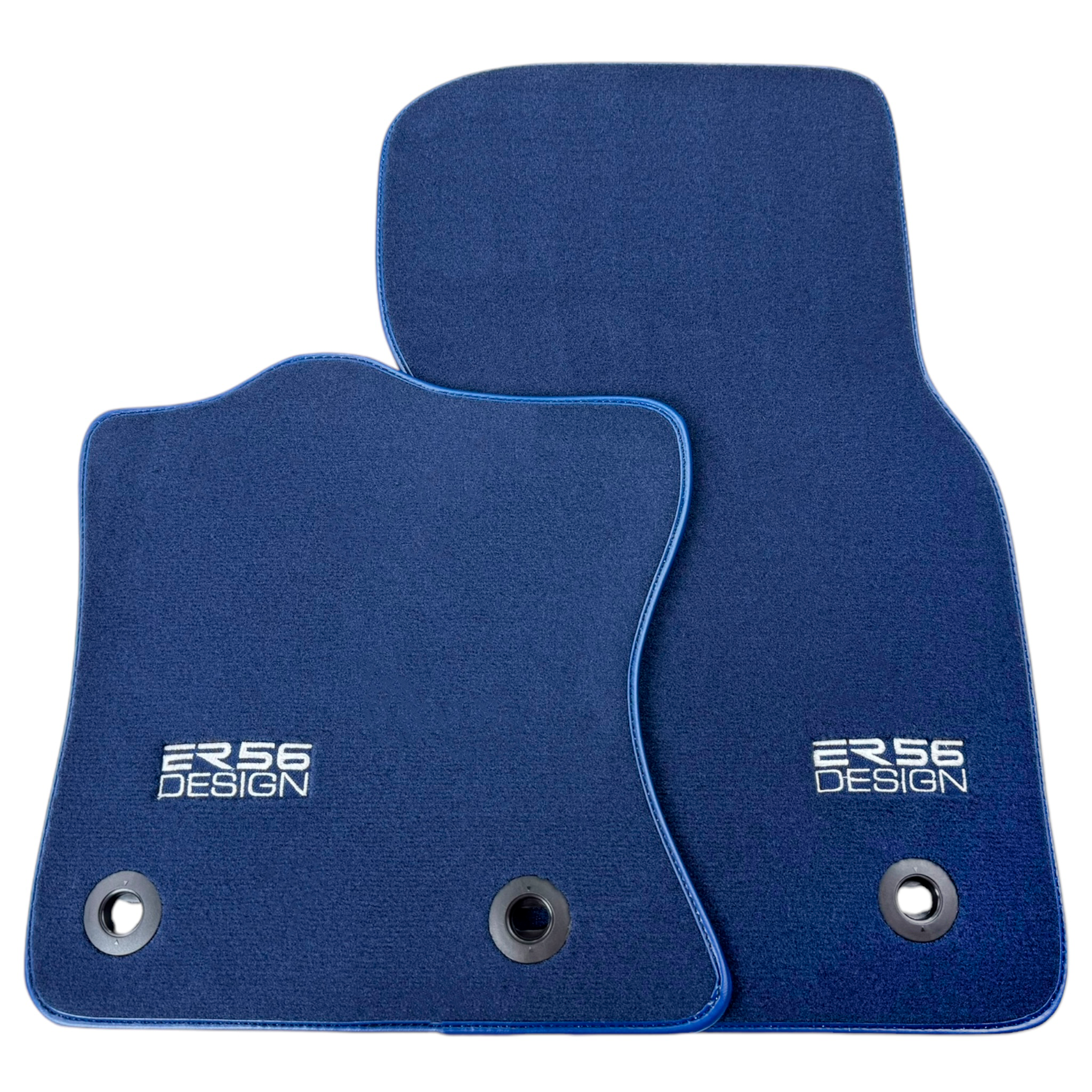 Dark Blue Floor Mats for Jaguar XE (2019-2024)| ER56 Design - AutoWin