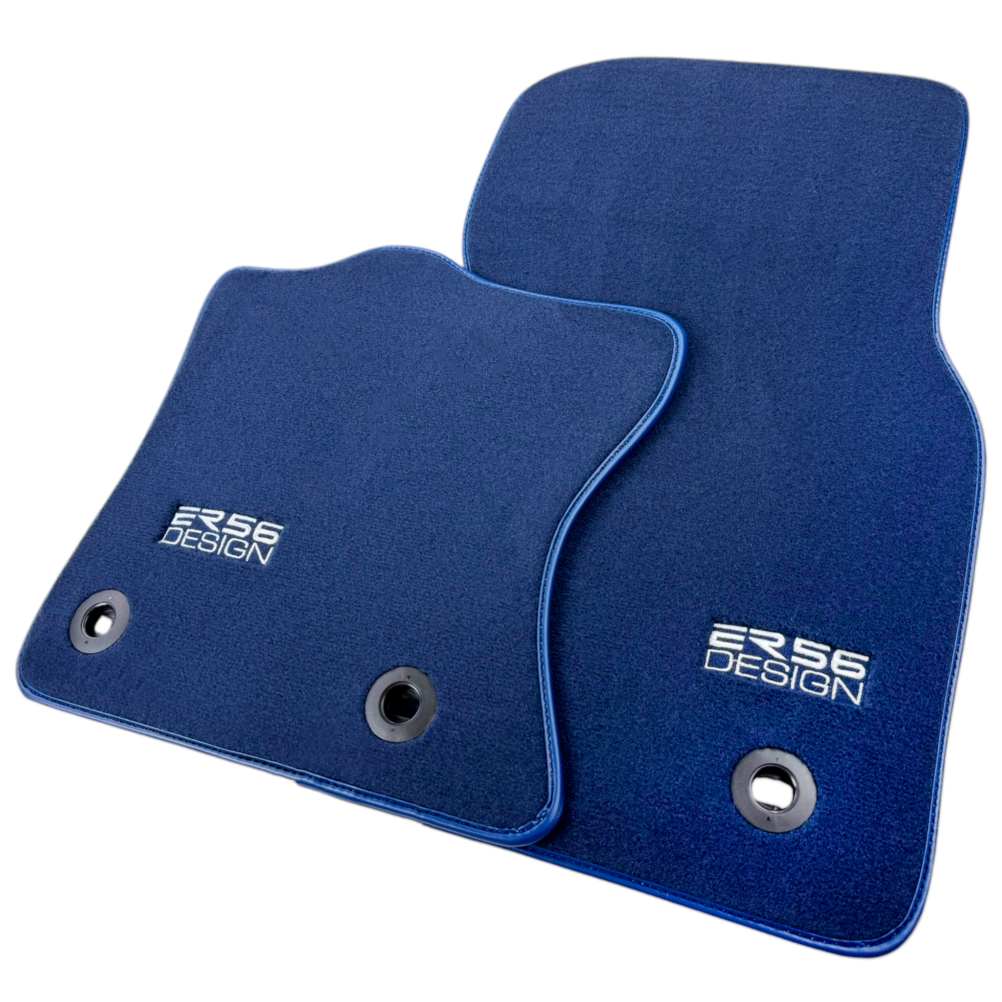 Dark Blue Floor Mats for Jaguar F-Type (2020-2024)| ER56 Design - AutoWin