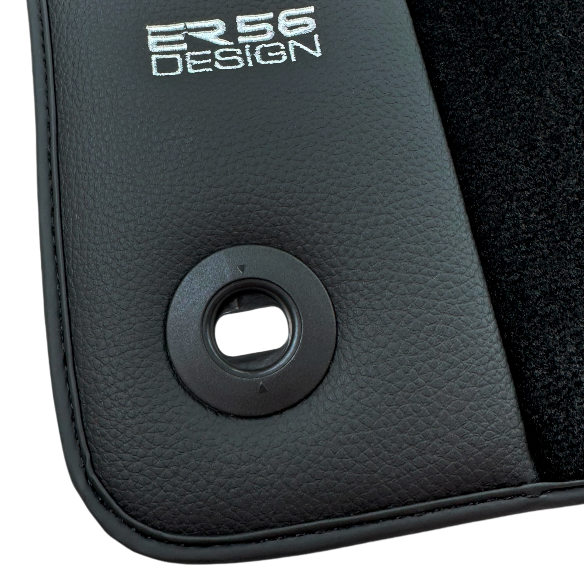 Black ER56 Design Floor Mats for Jaguar F-Type (2014-2020)