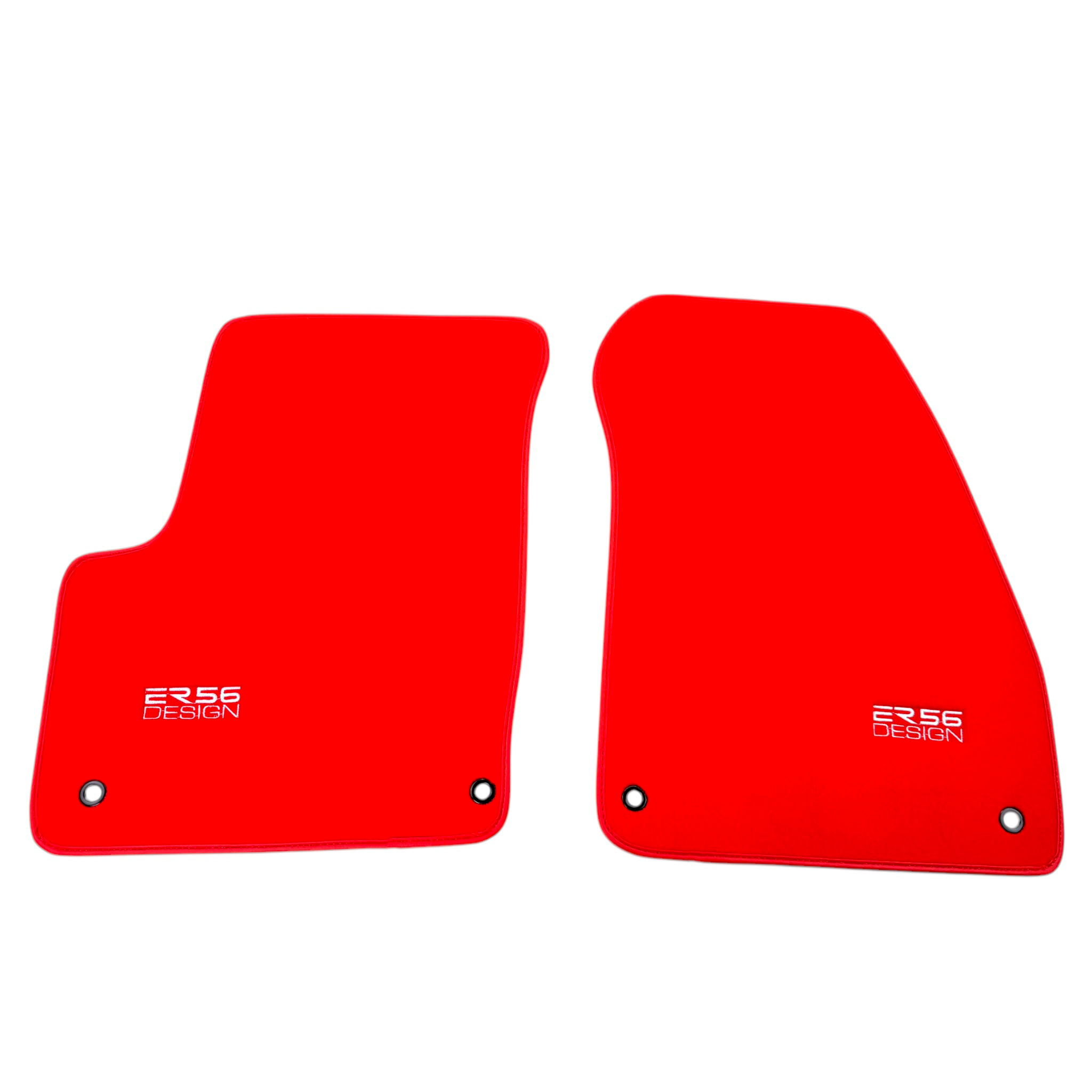 Red Floor Mats for Chevrolet Nubira J200 (2003-2008) by ER56 Design - AutoWin