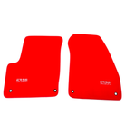 Red Floor Mats for Chevrolet Spark Hatchback (2013-2015) by ER56 Design - AutoWin