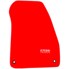 Red Floor Mats for Chevrolet Nubira J200 (2003-2008) by ER56 Design - AutoWin