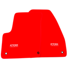 Red Floor Mats for Chevrolet Spark Hatchback (2013-2015) by ER56 Design - AutoWin