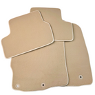 Beige Floor Mats for Mitsubishi Lancer (2007-2011) by AutoWin