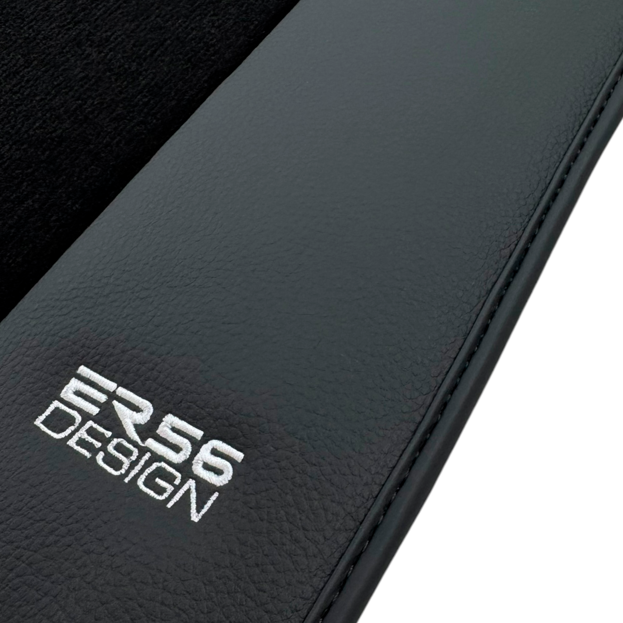 Black ER56 Design Floor Mats for Jaguar S-Type (2002-2008)