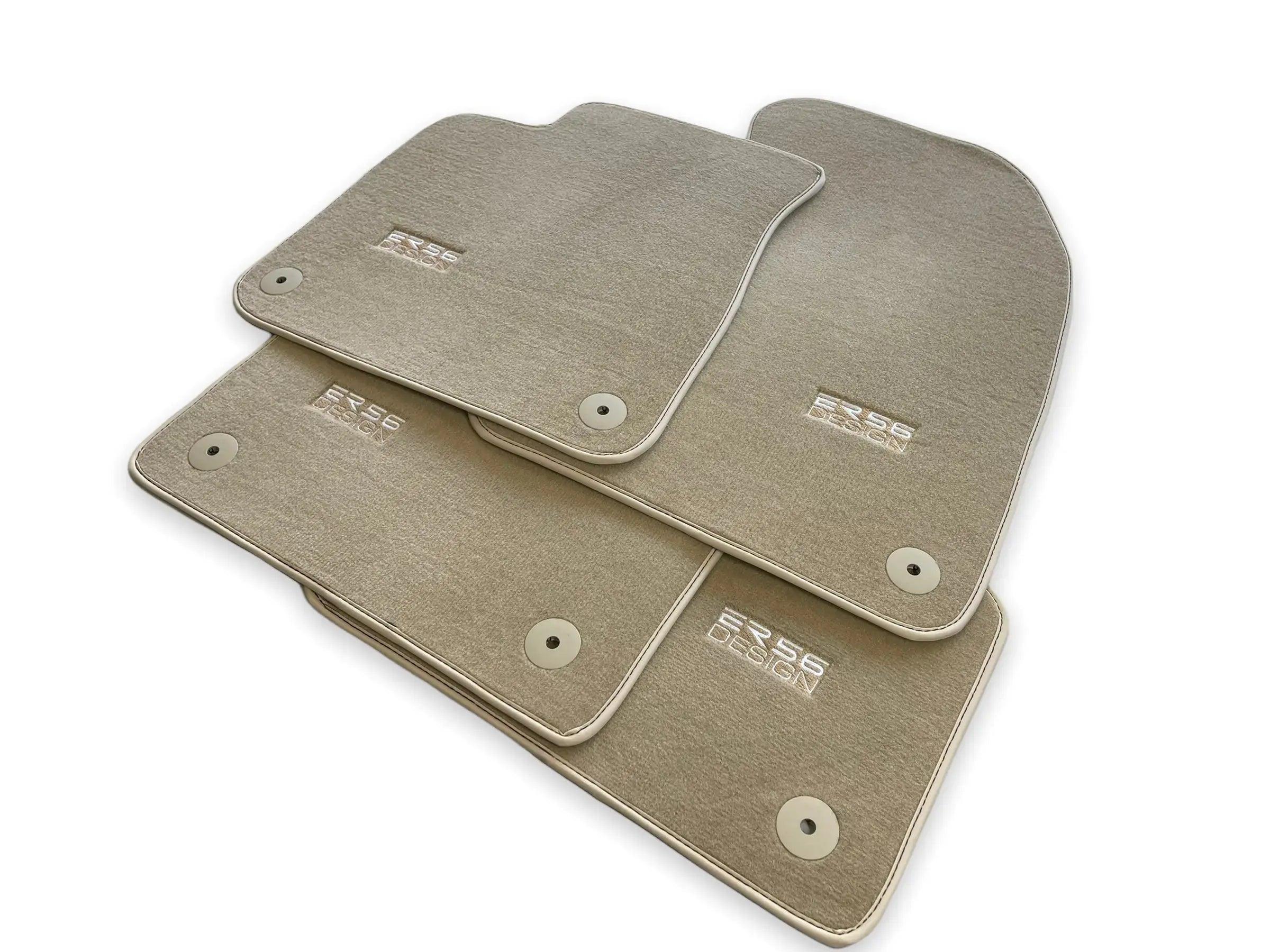 Beige Floor Mats for Audi A5 - 8TA Sportback (2009-2017) | ER56 Design - AutoWin