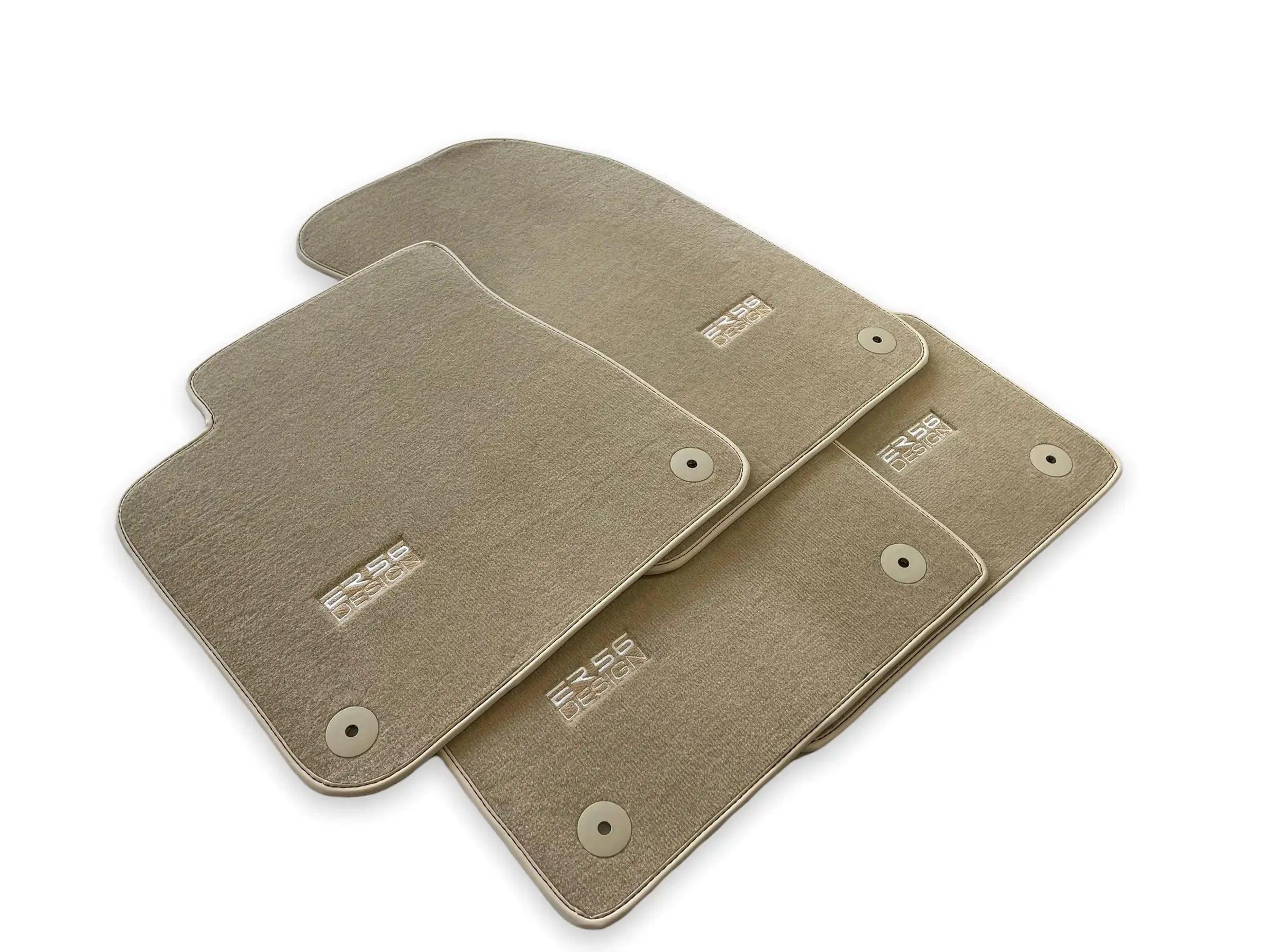 Beige Floor Mats for Audi A5 - F5A Sportback (2017-2020) | ER56 Design - AutoWin