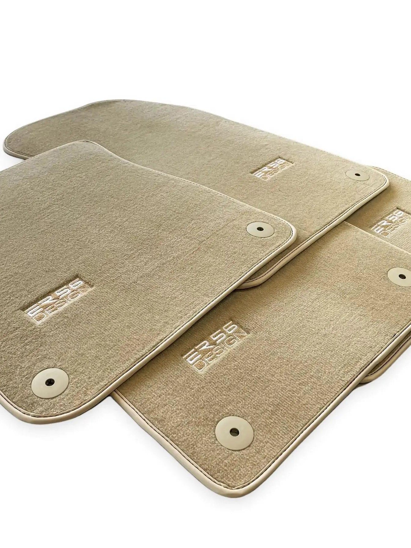 Beige Floor Mats for Audi A8 D2 (1994-2002) | ER56 Design - AutoWin