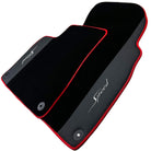 Floor Mats For Lamborghini Urus with Leather and Red Trim