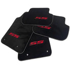 Black Floor Mats for Chevrolet Camaro SS Sedan (2013-2017) - AutoWin