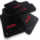 Black Floor Mats for Chevrolet Camaro SS Sedan (2013-2017) - AutoWin