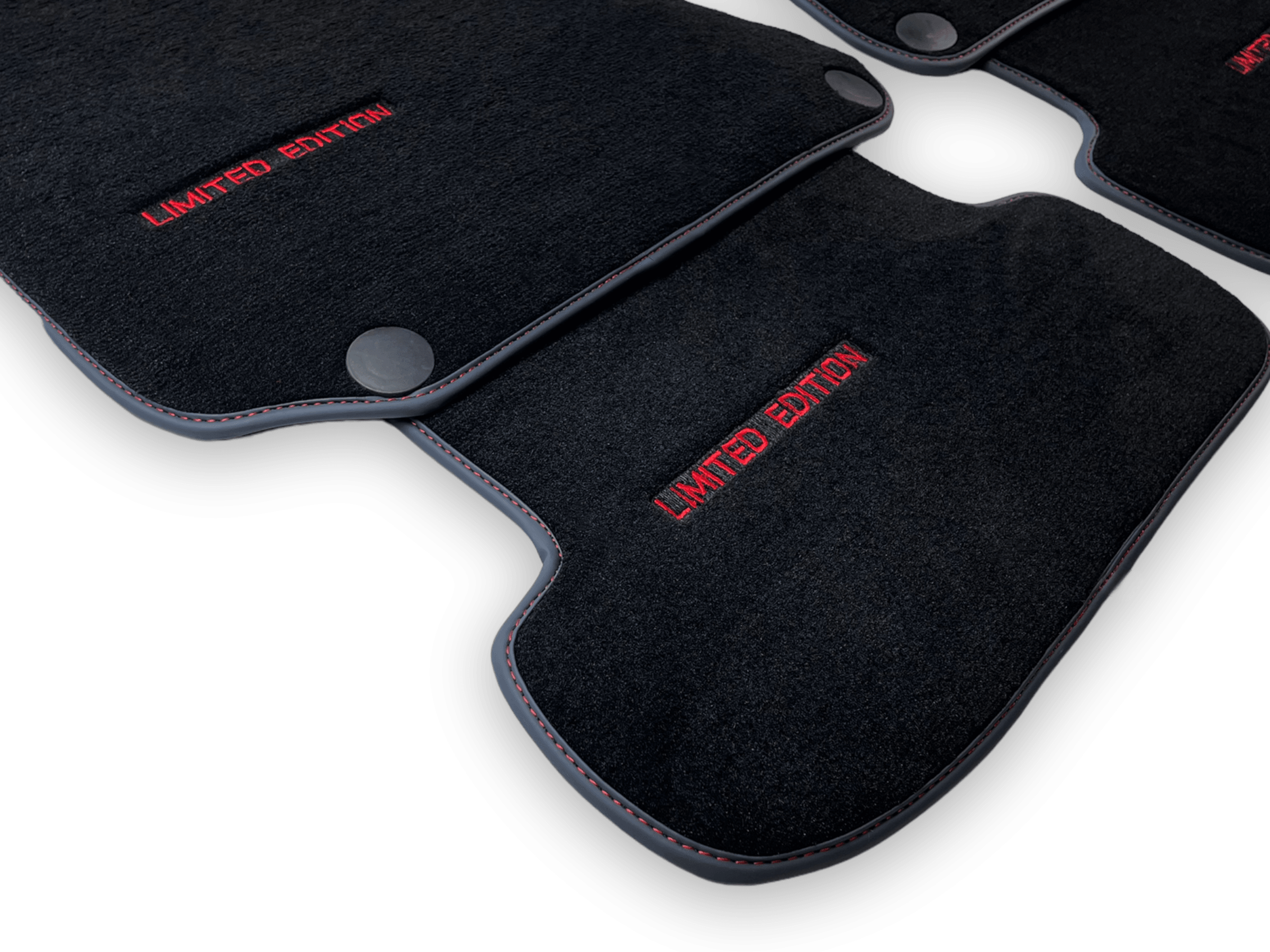 Black Floor Mats For Mercedes Benz A-Class W177 Hybrid (2019-2023) | Limited Edition