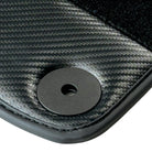 Black Floor Mats for Porsche 911 - 964 (1989-1994) with Carbon - AutoWin