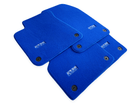 Blue Floor Mats for A7 - C8 (2018-2023) | ER56 Design