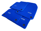 Blue Floor Mats for A7 - C8 (2018-2023) | ER56 Design